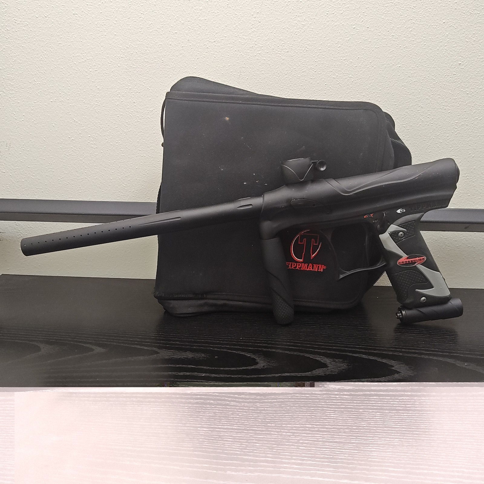 Tippmann Crossover Paintball Marker Electric Mechanical With Case