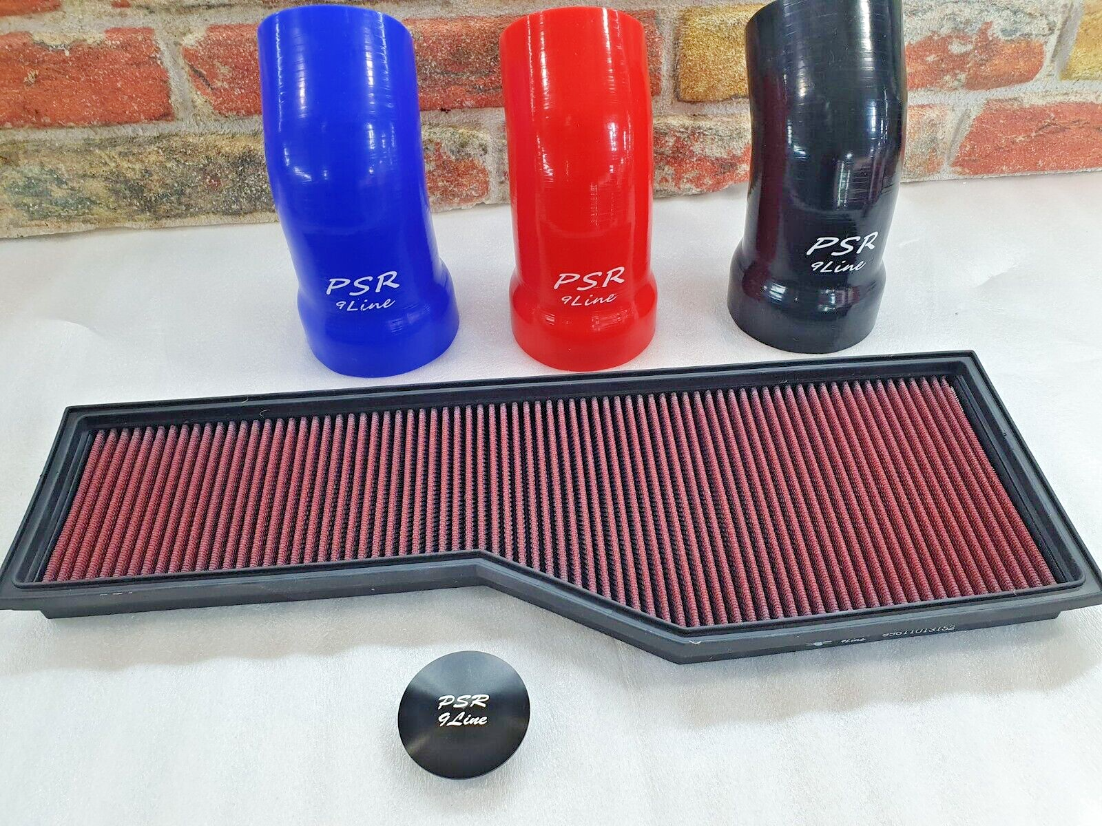 Porsche 997 Performance Induction Upgrade Air Filter & Resonator Box Kit Black