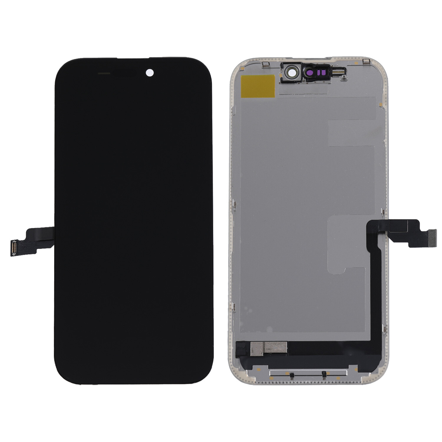 Soft OLED For Apple iPhone 16 Pro LCD Display Touch Screen Digitizer Replacement