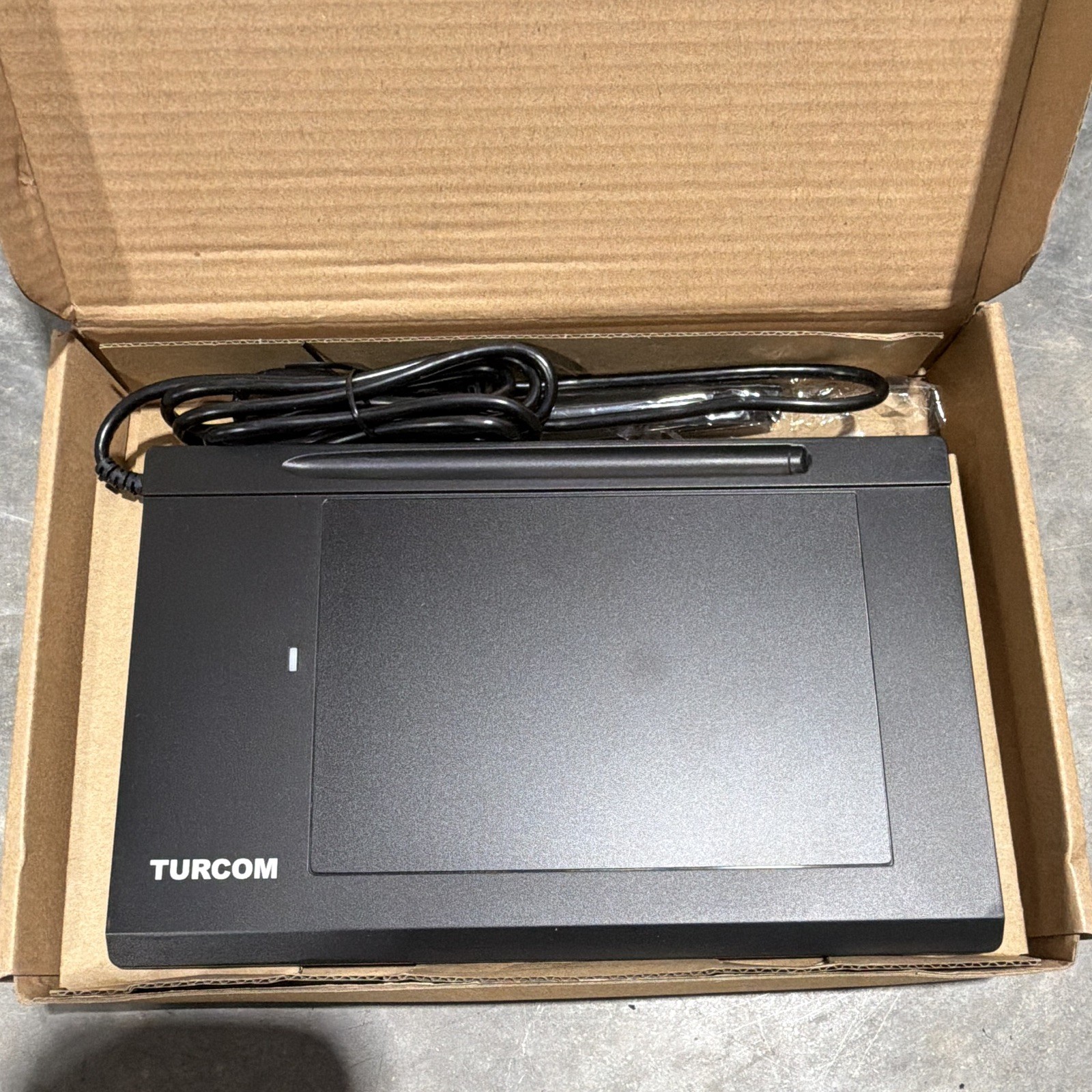 Turcom TS-6540 Wired Graphics Tablet Drawing Pad MPN TS-6540 USB Pen Input
