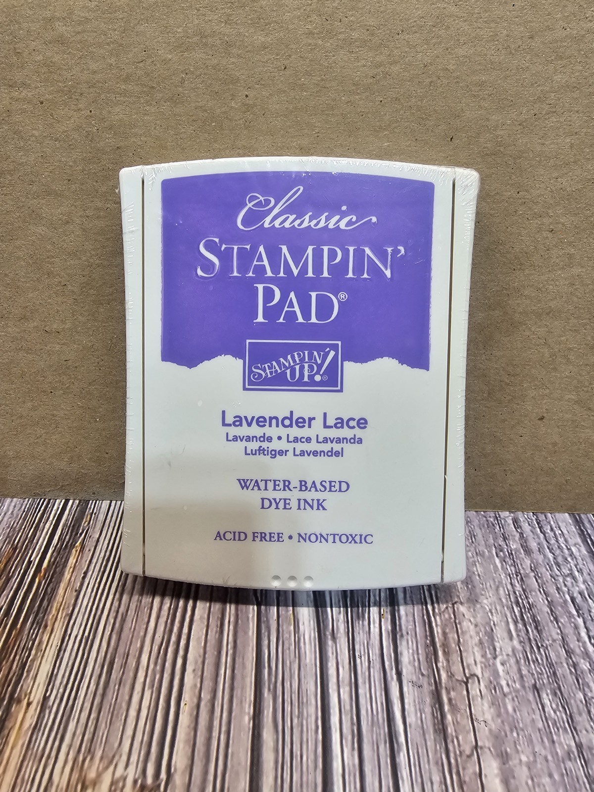 STAMPIN' UP! LAVENDER LACE Classic Ink pad NEW NEVER OPENED Water Based Ink