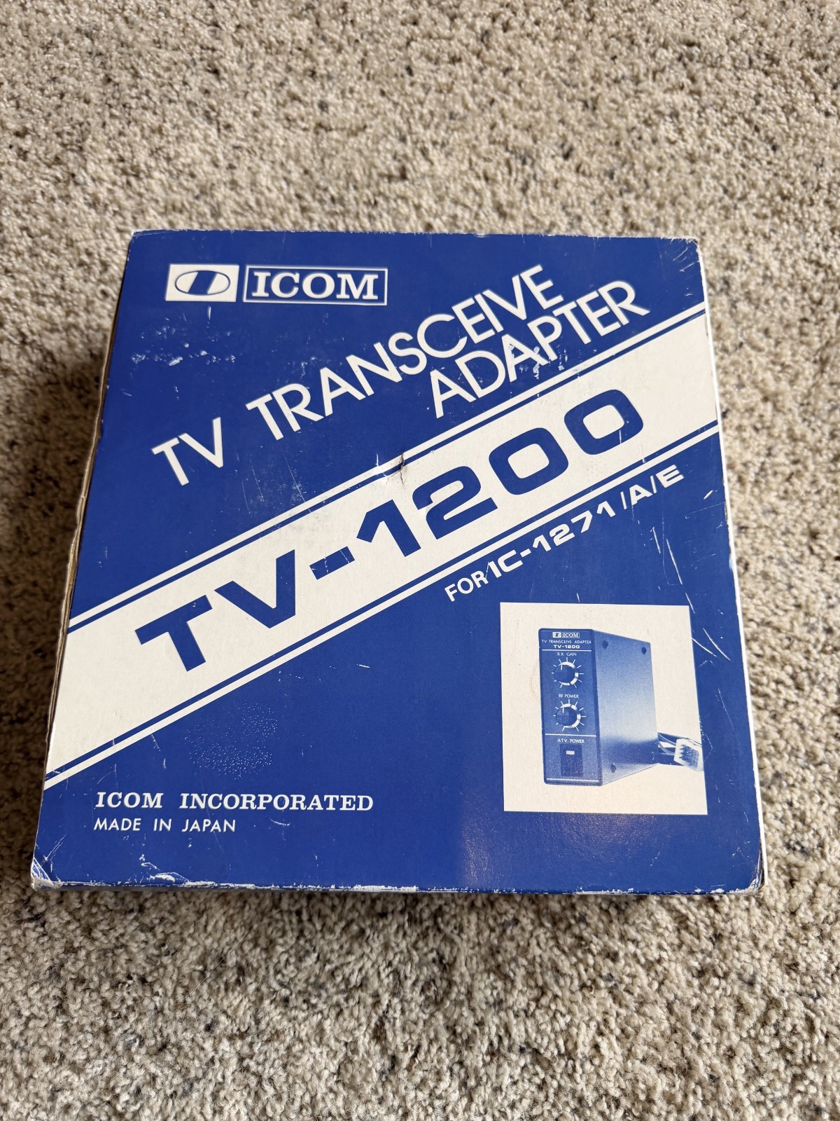 Icom TV-1200 TV Transceive Adapter - NEW OLD STOCK - Factory Sealed -Rare ATV