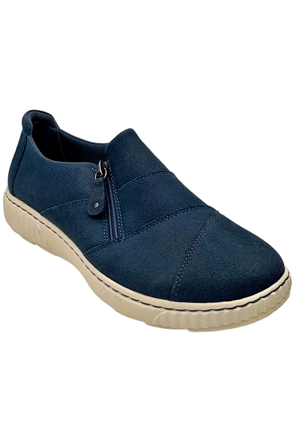 Clarks Collection Leather Slip-On - Caroline Grace Blue