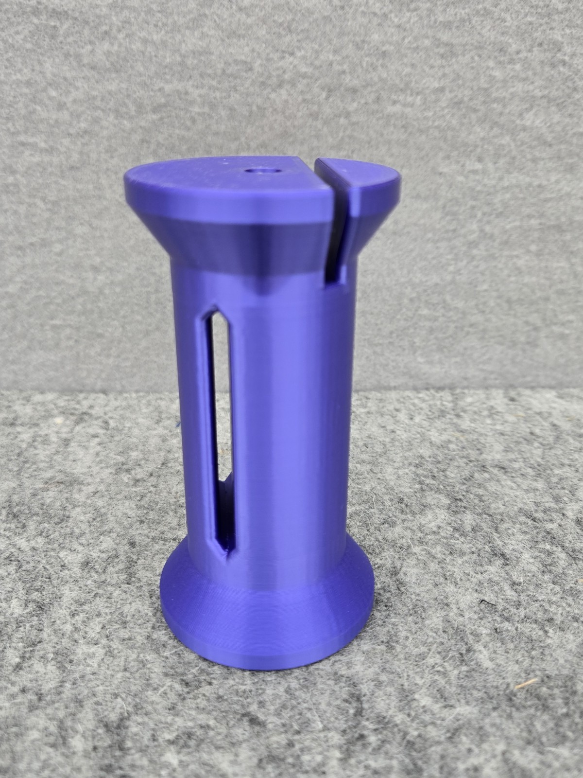 Binding Spool - Purple/Blue Silk Filament 3D printed