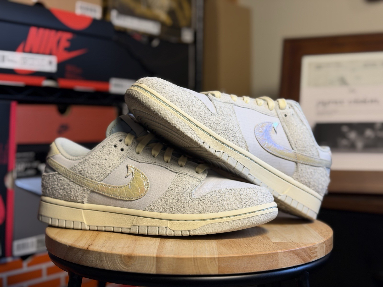 Nike Dunk Low SE Gone Fishing Chinook Salmon Grey Blue Men’s Size 7 DV7210-001