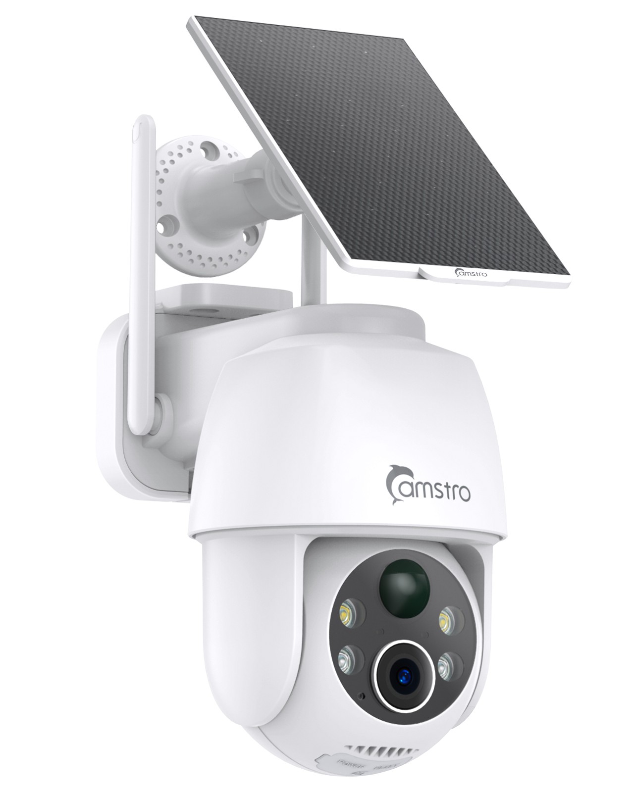 ANNKE 3MP PT Wireless IP Security Camera Solar Battery Color Night Two Way Audio
