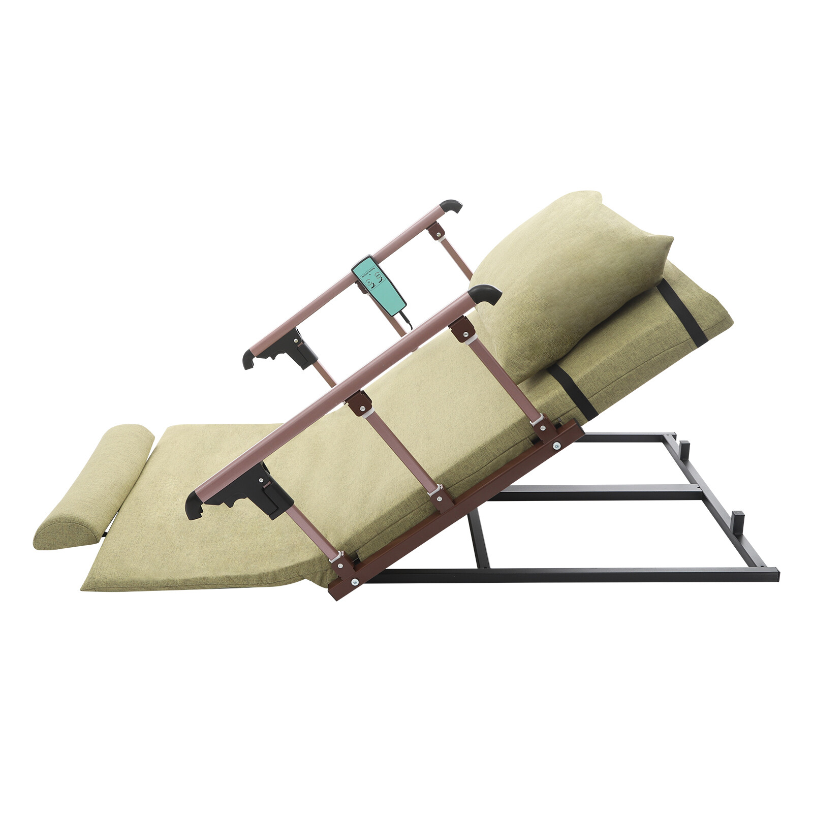 Green Electric Lifting Backrest Electric Lifting Bed Backrest Safety Comfortable
