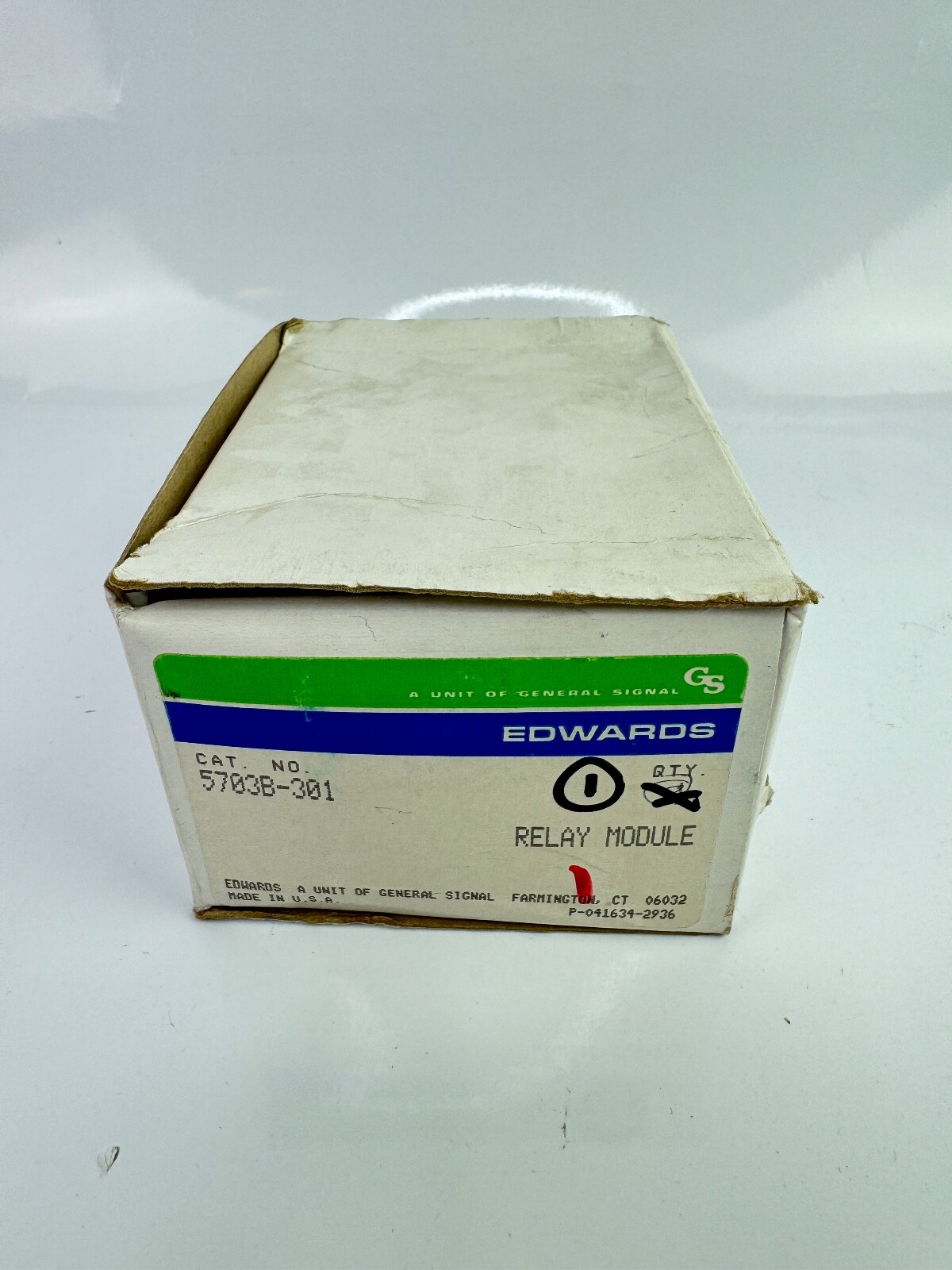Edwards 5703B-301 Auxillary Relay Module