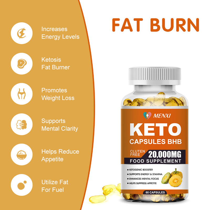 Keto Diet Pills 20,000mg Best Weight Loss Fat Burner Carb Blocker Diet ACV Pills