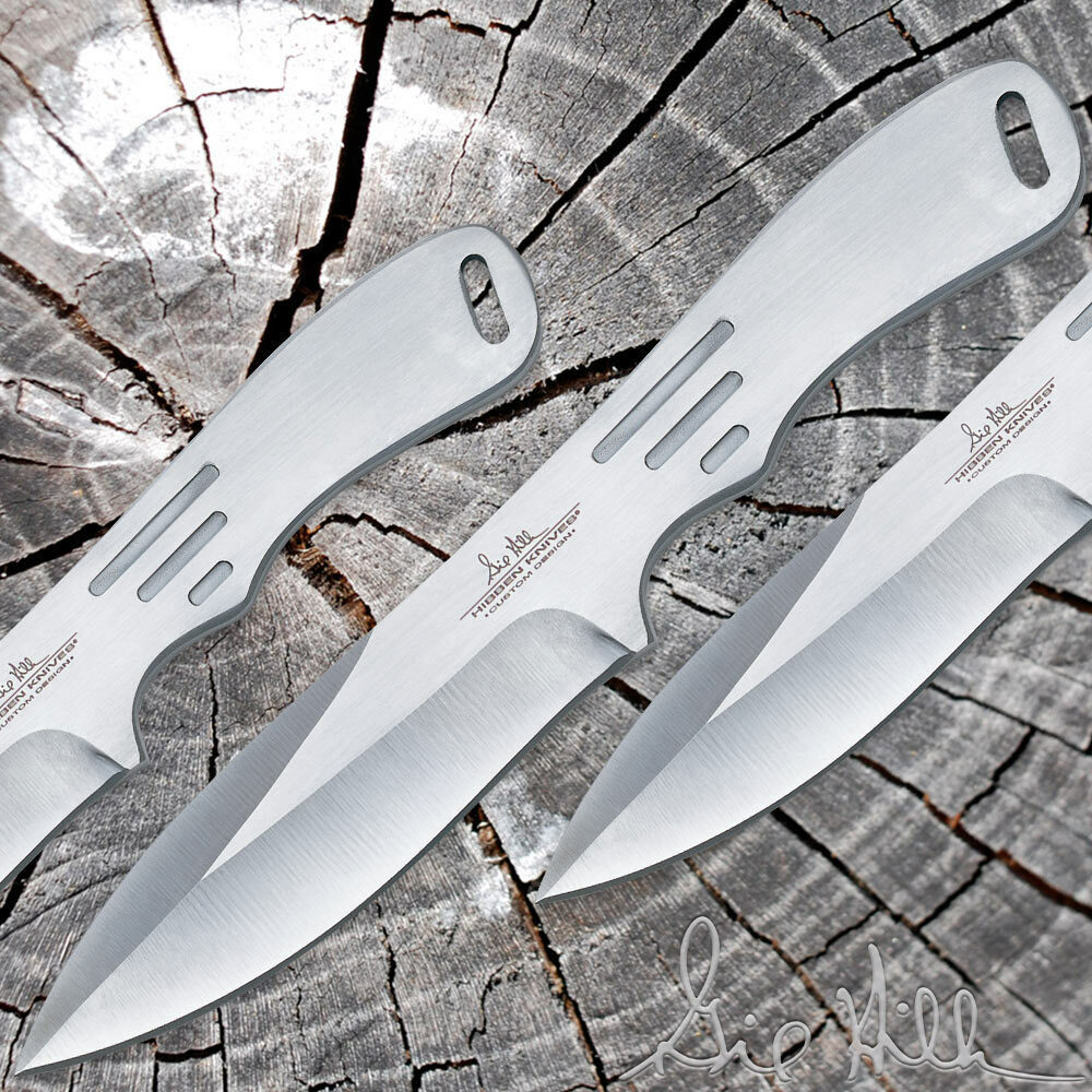 3 pc. Gil Hibben Extra Large Throwing Knife Set Kunai