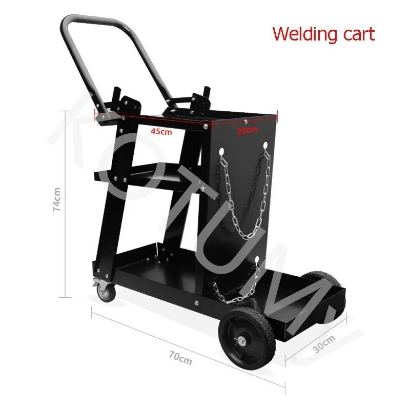 Argon Arc Welding Machine Moving Cart Two Protection Welding Machine Car