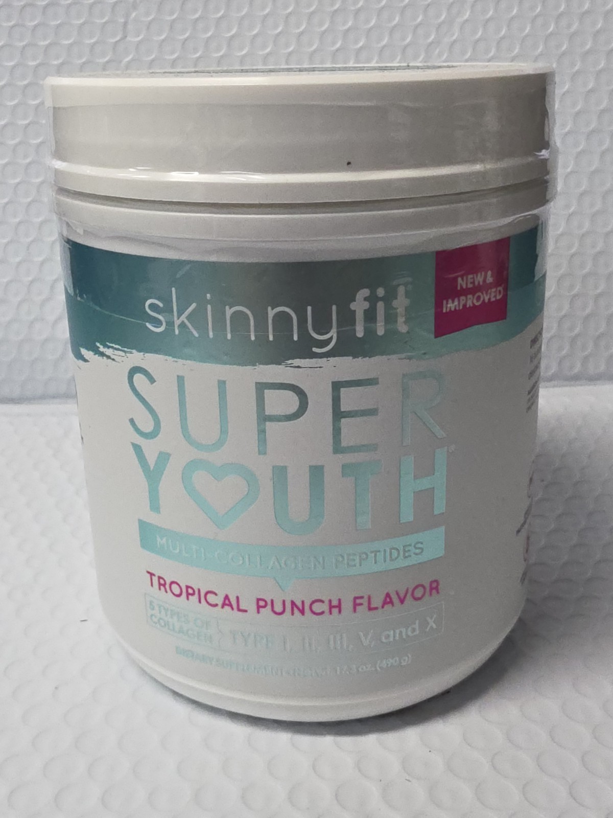SkinnyFit - Super Youth Multi-Collagen Tropical Punch  Exp 08/2024 New Sealed