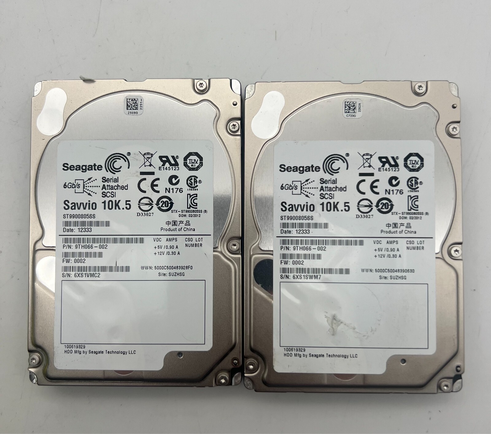 ST9900805SS / 9TH066-002  900GB SAS 2.5" HDD