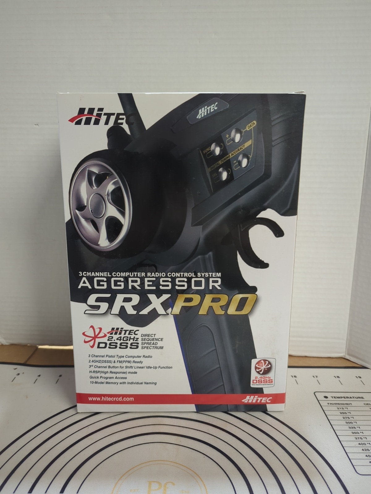 HITEC AGGRESSOR SRX PRO 3 CHANNEL RC POWER TESTED
