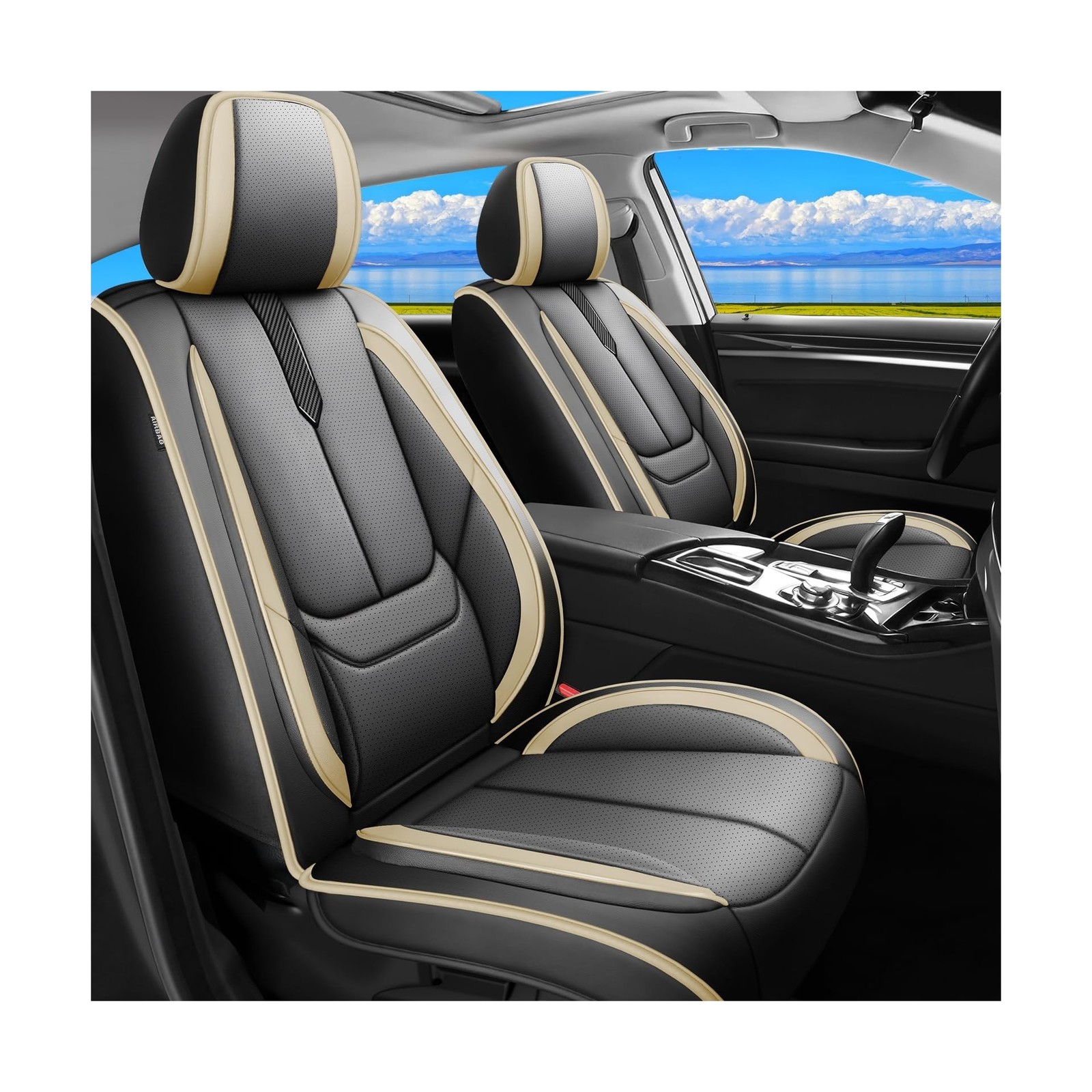 Fit Colorado Car Seat Covers for Chevy/Chevrolet Colorado 2015-2026 -Upgraded...