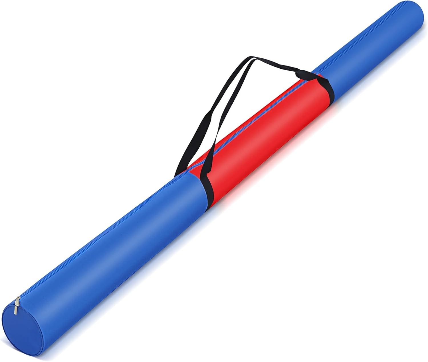 Summer Javelin Carrying Bag Heavy Duty Polyester Fabric Red and Blue