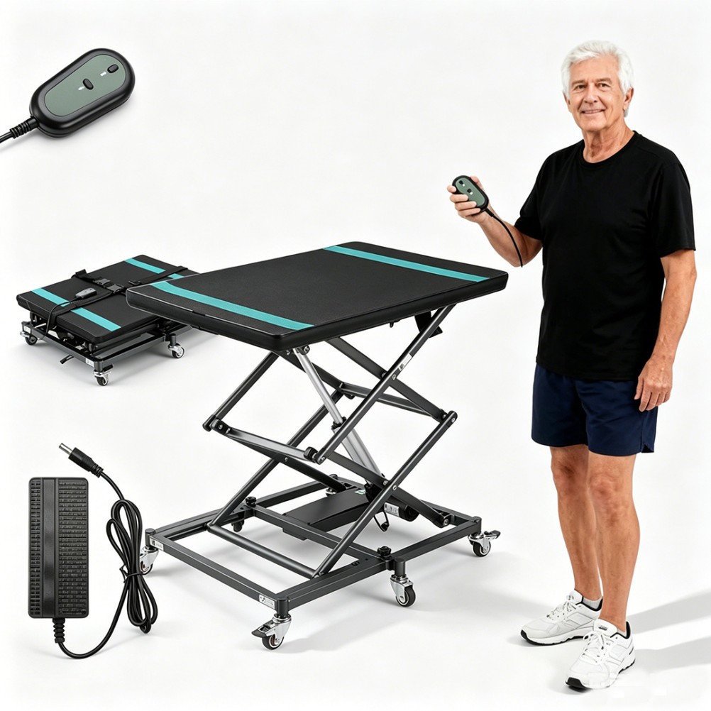 Portable & Foldable Electric Lift for Mobility Scooter/wheelchair-Support 110lbs