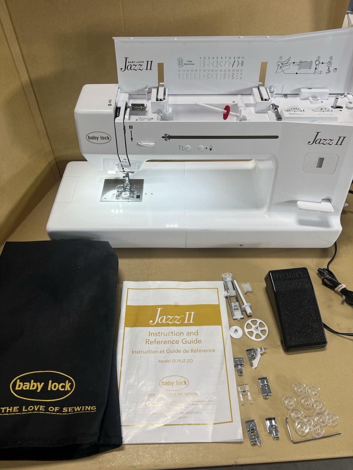 Baby Lock Jazz II Quilting and Sewing Machine