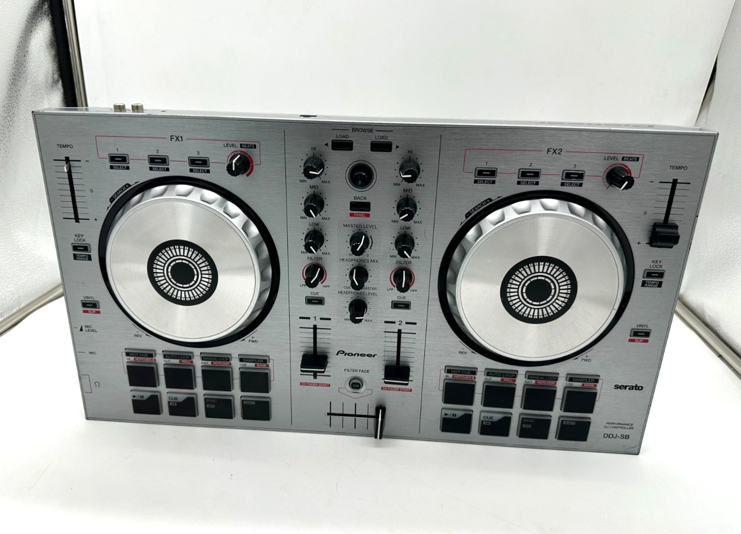 Pioneer DDJ-SB Limited Silver DJ Controller 2-Channel DDJSB DDJ-SB-S