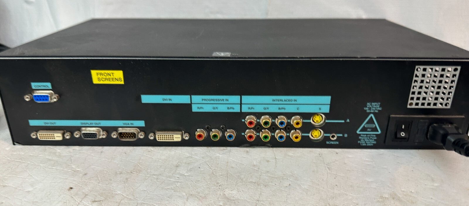 CenterStage CS-1 Video Processor Focus Enhancements