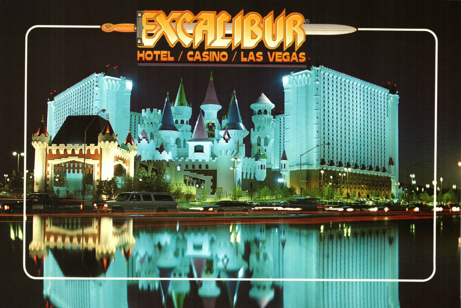 Las Vegas Postcard  --  Excalibur Hotel & Casino