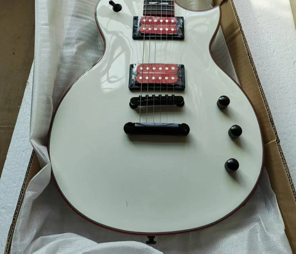 Custom James Hetfield Electric Guitar Rosewood Fingerboard Black Part