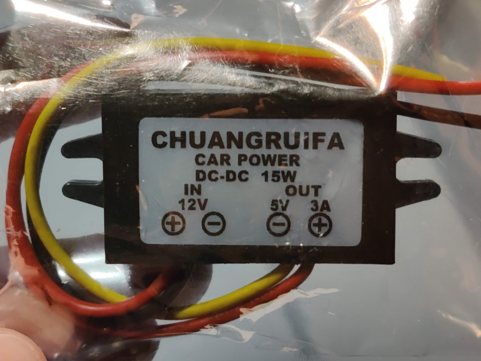 Best Most Stable DC-DC Buck Converter Sealed Step Down 12V to 5V 3 Amps 15 Watts