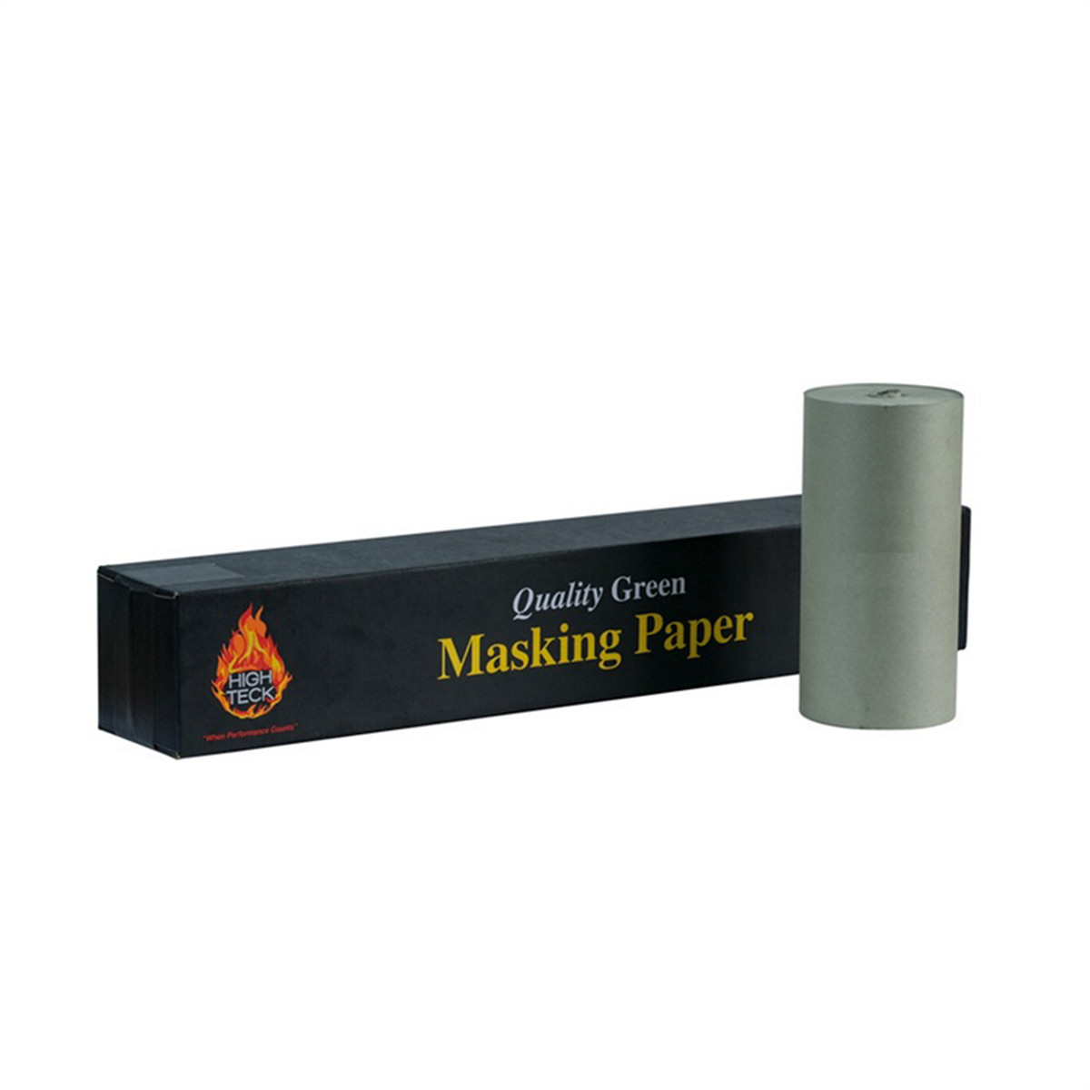 High Teck Products MP375G-12 Masking Paper, 12 in W x 750 ft L, Green, 30 lb Bas