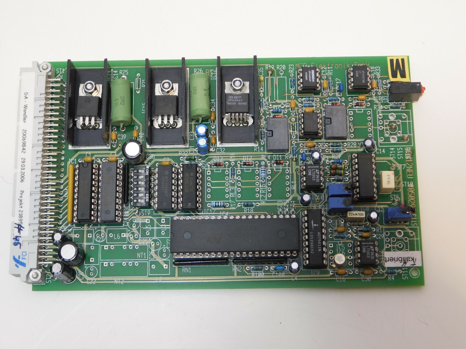 MCD Elektronik DAW12NEU 050296 PCB Card / Board
