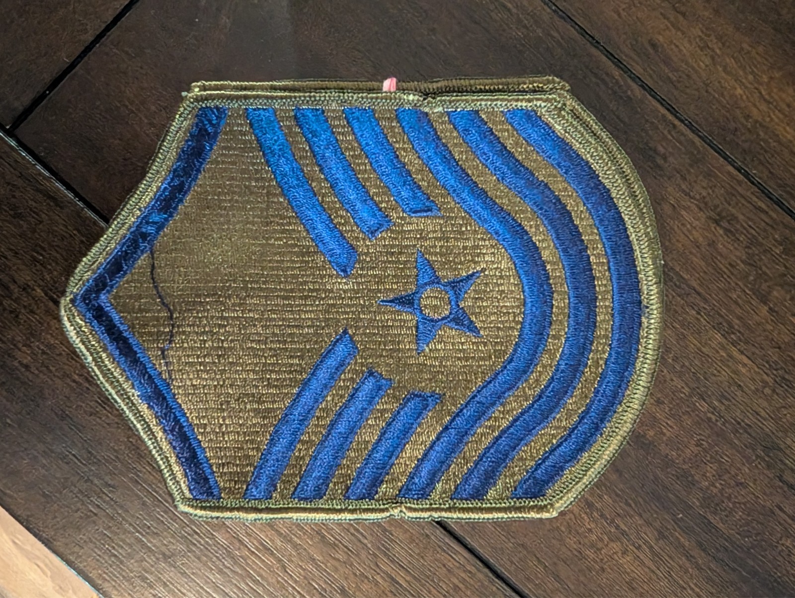 US Military USAF subdued SR Master Sergeant reg size patches lot of 90 pair