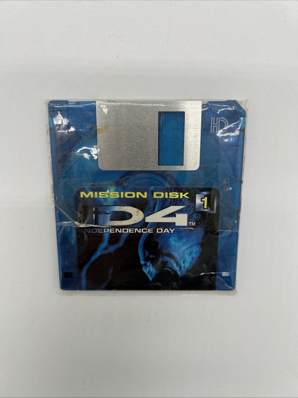 1996 Independence Day ID4 Mission Disc # 1 Floppy Computer Vintage PC