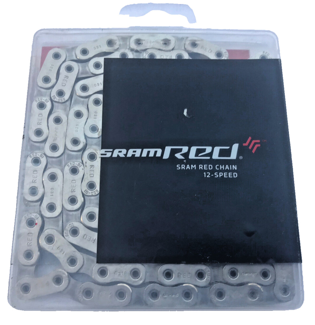 SRAM Red AXS 12-Speed 114 Link Flattop Chain with Powerlock - Hollow Pin