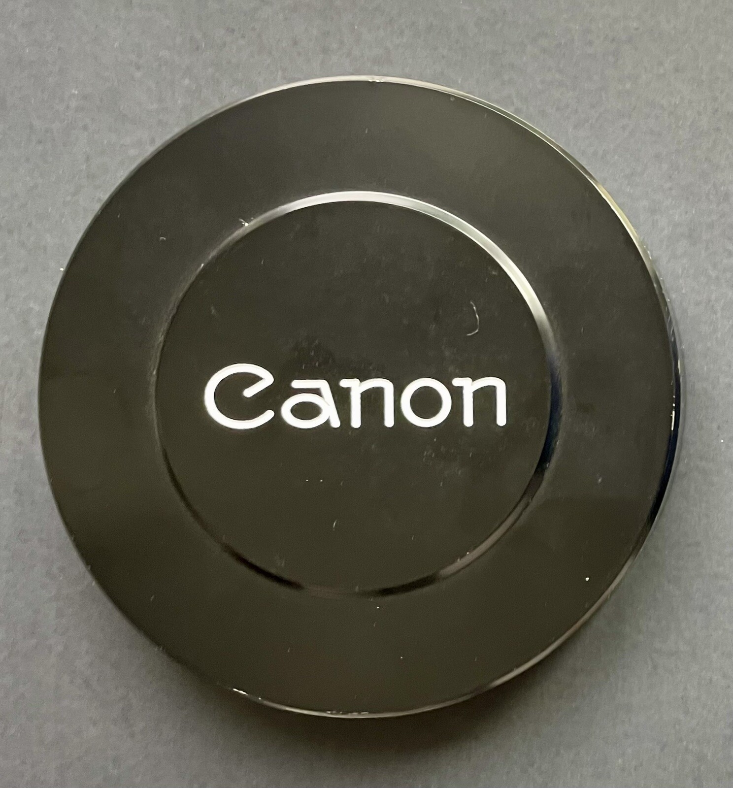 Canon Black Aluminum Alloy 94mm ID Slip-On Cap Japan - Hard to find.