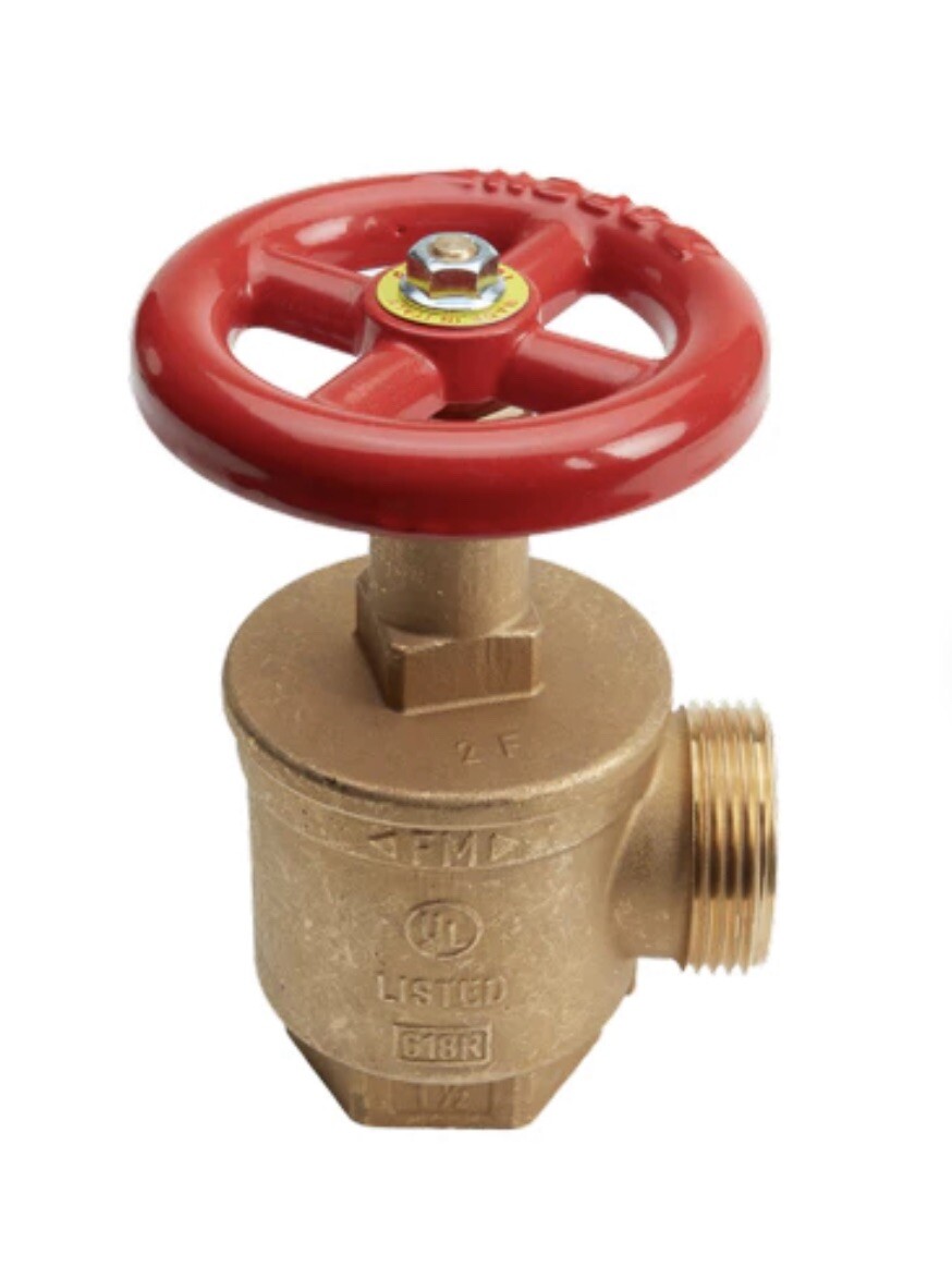 Forged Valve 1 1/2" Female NPT to 1 1/2" Male NH