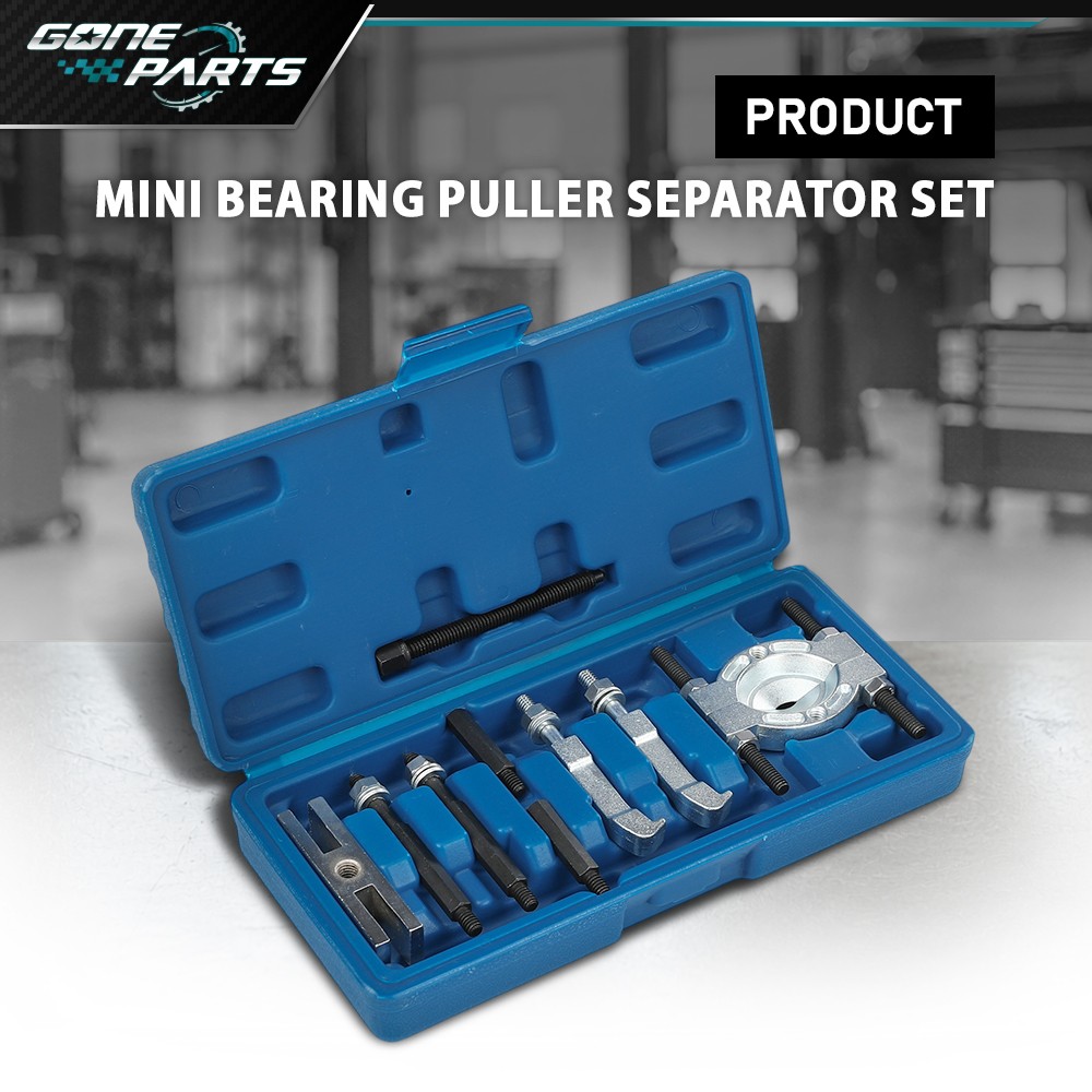 9-Piece Bearing Separator and Puller Set | Heavy Duty Bearing Splitter Puller