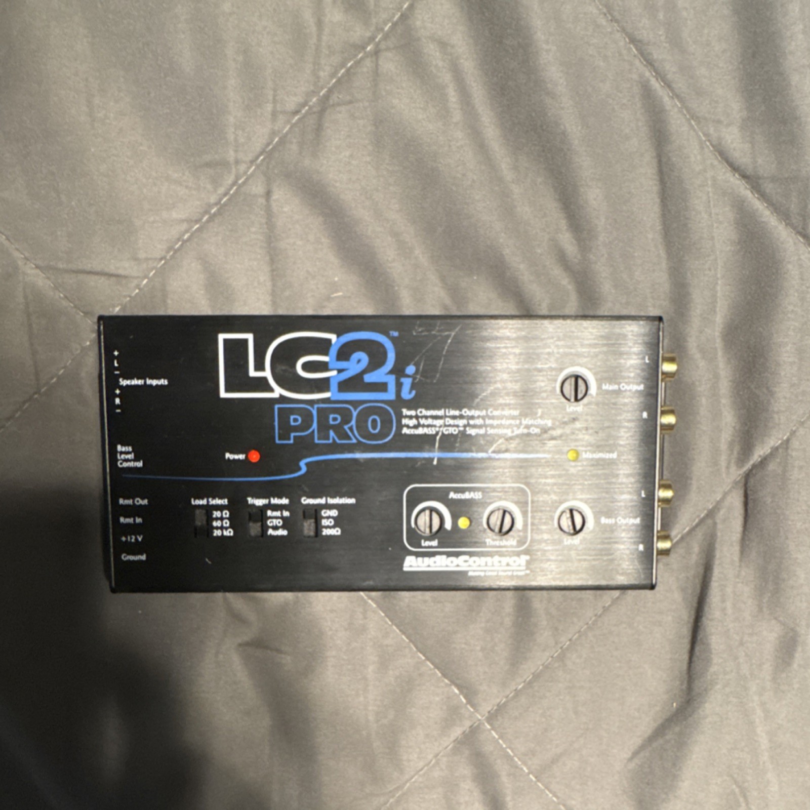 AudioControl LC2i PRO Line Output Converter Car Audio Signal Processor