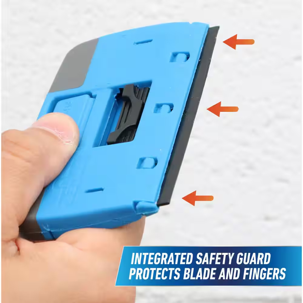 4 In. Window Scraper with Steel Blades