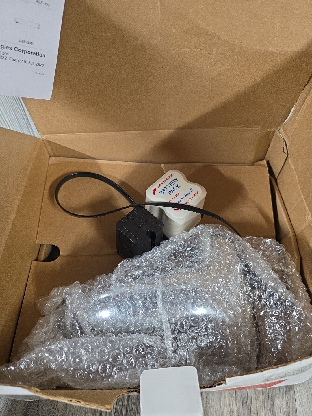 HYBRIDFLO Automatic Faucet System AEF-301 0.5GPM AMTC