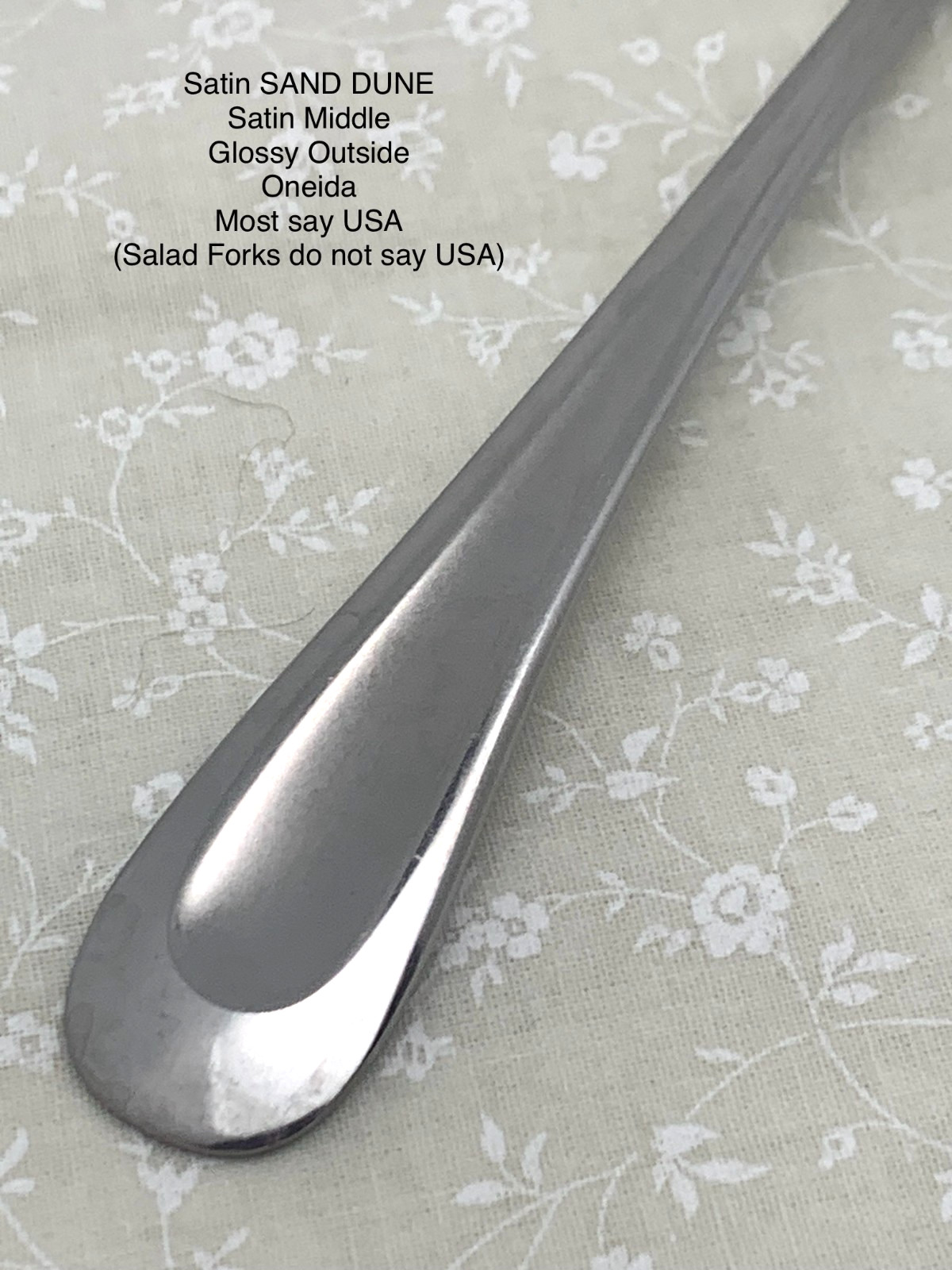 ONEIDA Sand Dune Satin STAINLESS Satin & Glossy Flatware *YOUR CHOICE OF PIECE*