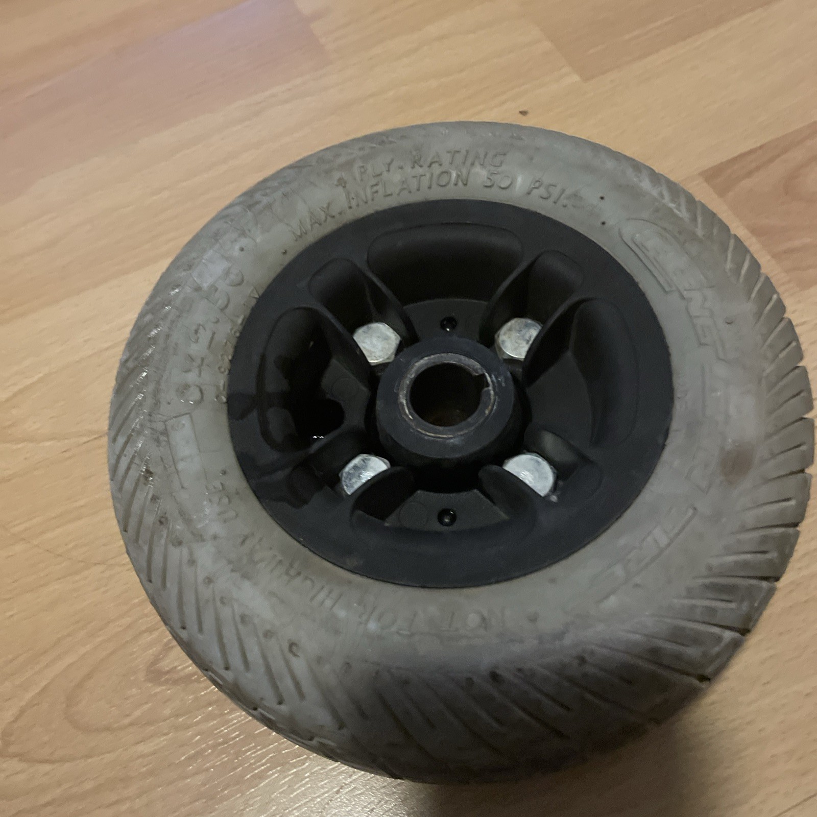 Rear Solid Wheel 2.5x8 For A Golden Tech Buzzaround Mobility Scooter GE176A