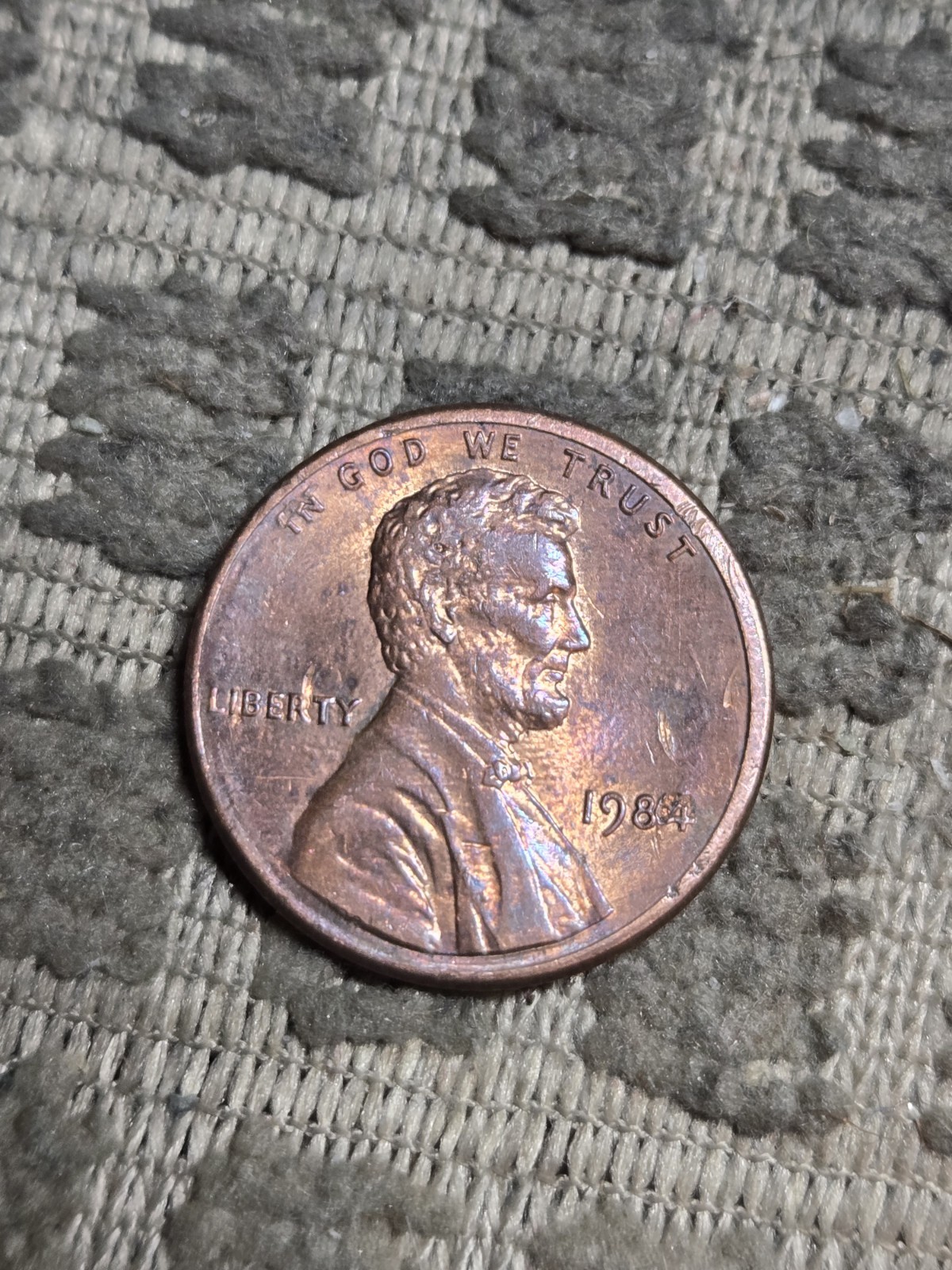 Penny - 198(6)4 - There Is An Extra Number On The Face Of The Penny