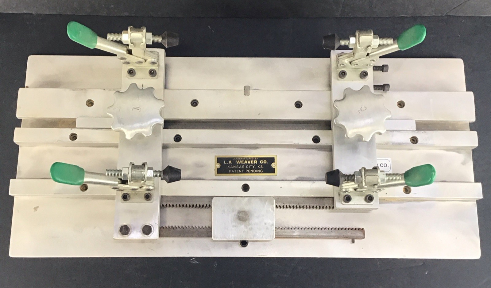LA WEAVER MANUFACTURING #310 Cabinet Crown Door Fixture Jig Template Panel