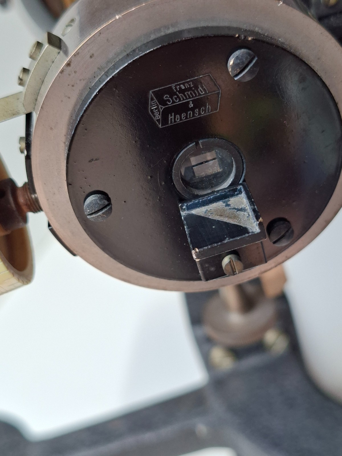 antique microscope / Optical Instrument – Spectrometer- Schmidt & Haensch