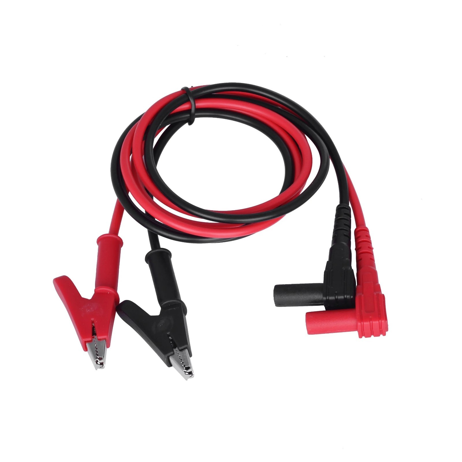 20A 90cm Alligator Clip to Banana Plug Test Lead Cable for Multimeter Probe