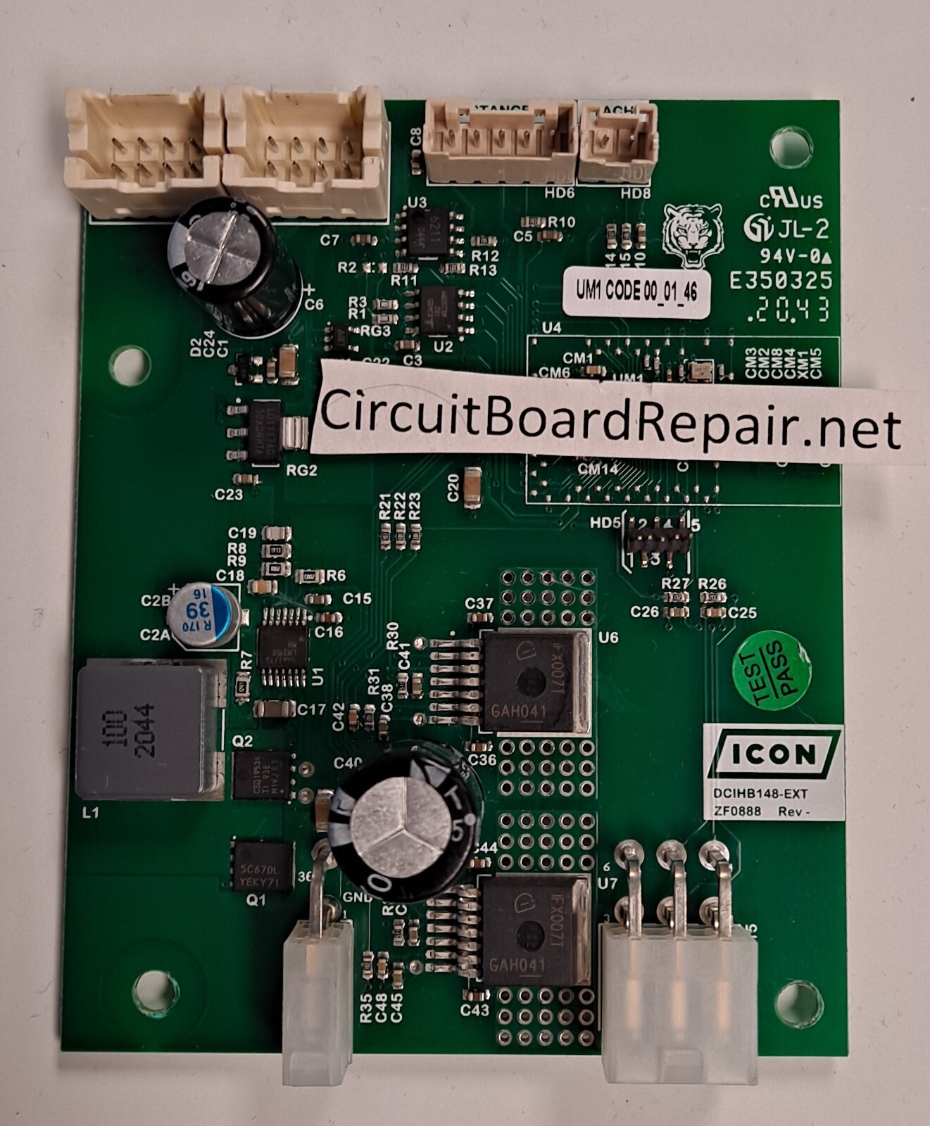 REPAIR SERVICE - NordicTrack S22I / S15I LCB - p/n 418177, 430146, 430157