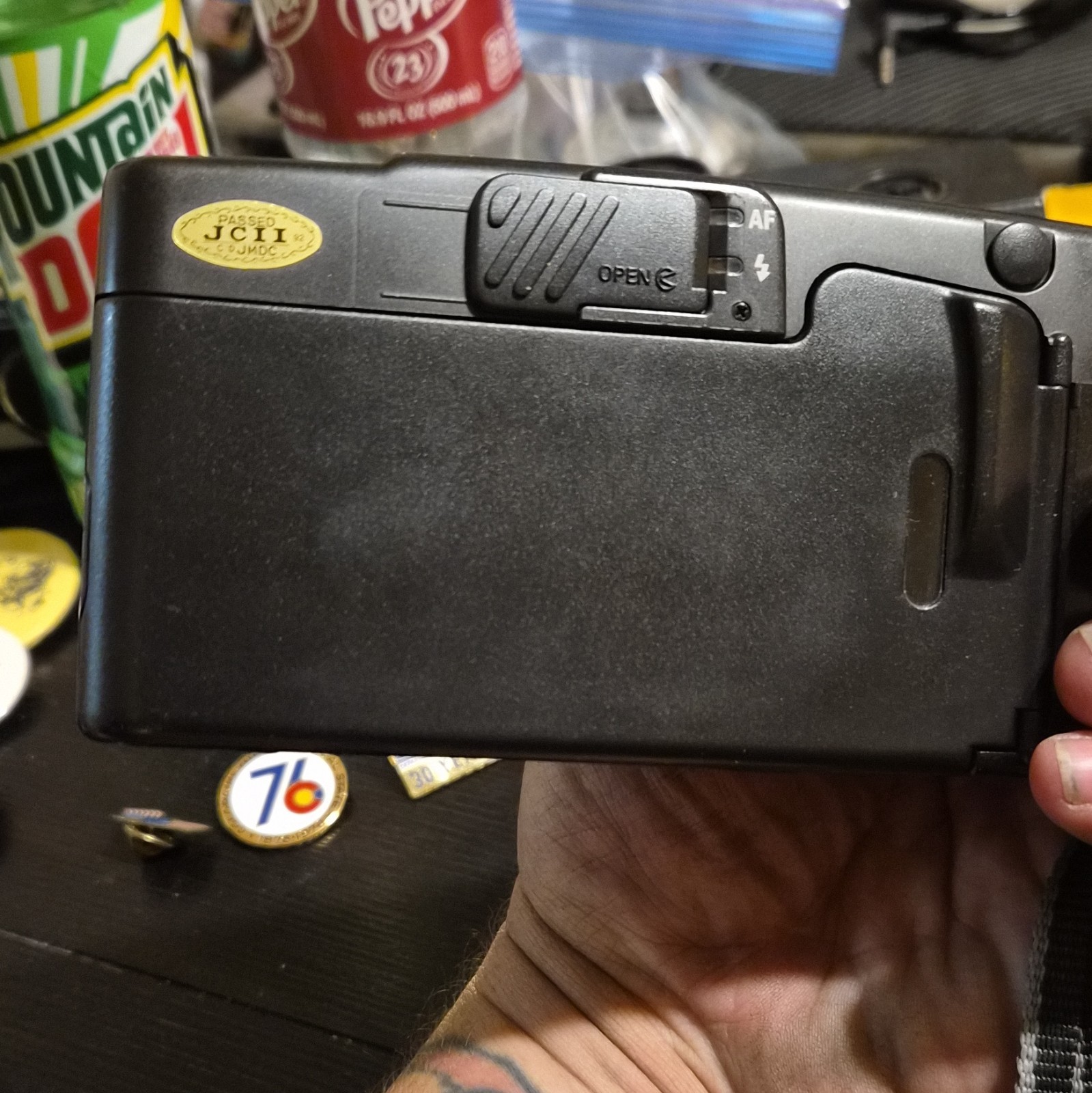 Ricoh Shotmaster Zoom AF System 35mm Point & Shoot Camera 38-76mm Flash