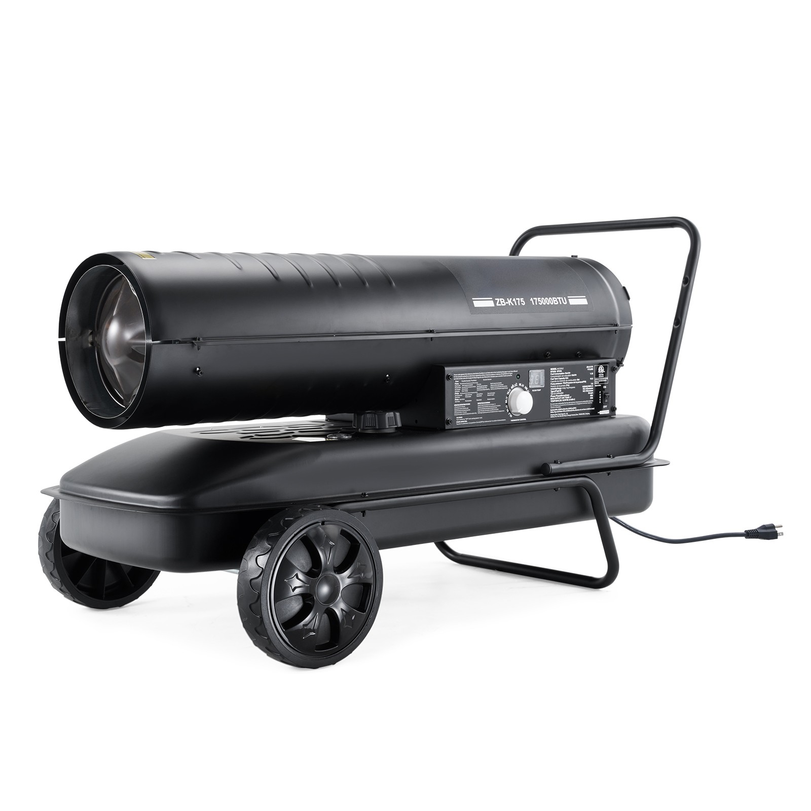 Uimoso Portable Kerosene Forced Air Heater 175000 BTU Outdoor 13.2gal Tank