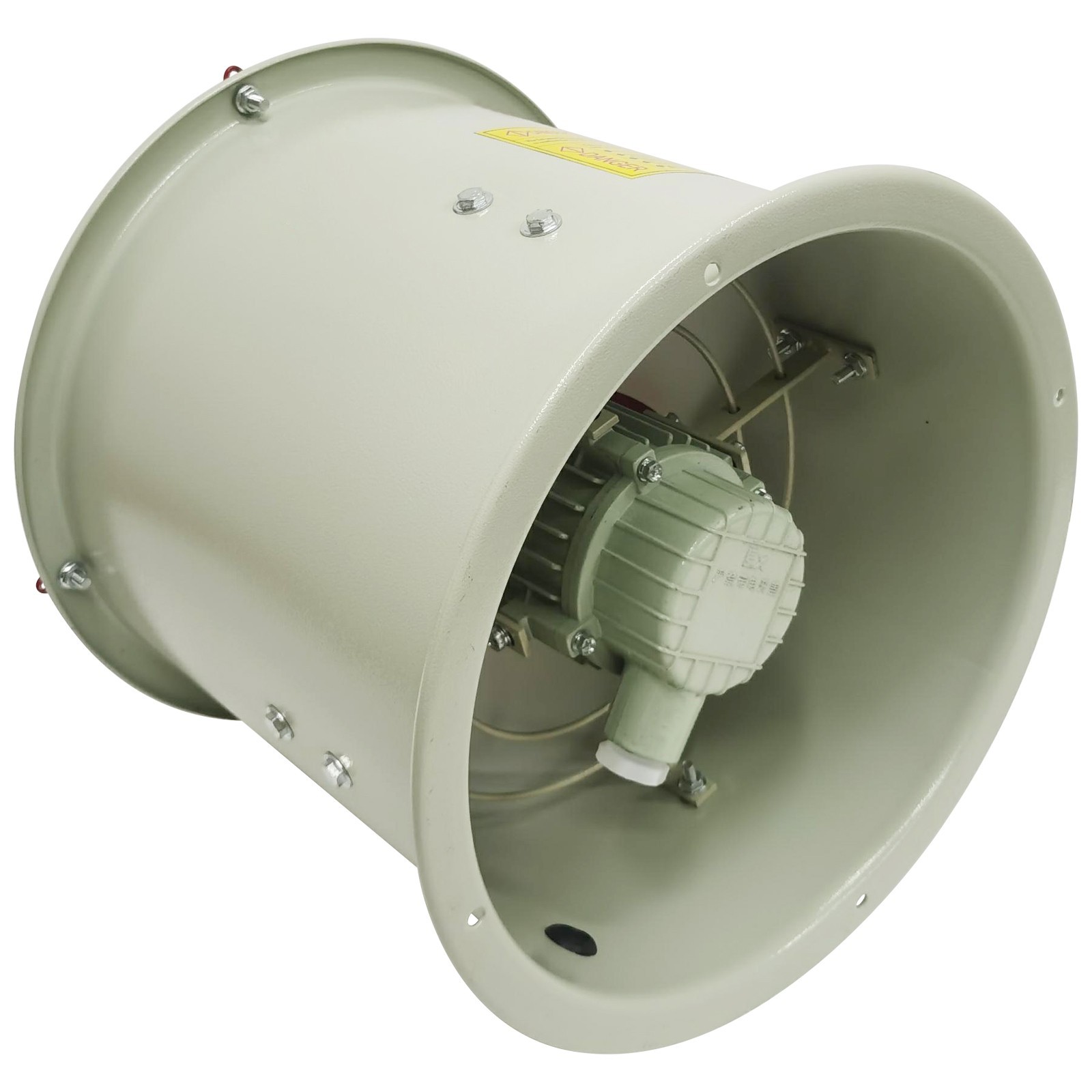 12" Hazardous Location Axial Fan Explosion-Proof Inline Duct Blower Ventilation