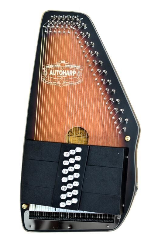 USED Oscar Schmidt OS11021AE The Americana Acoustic Electric Autoharp
