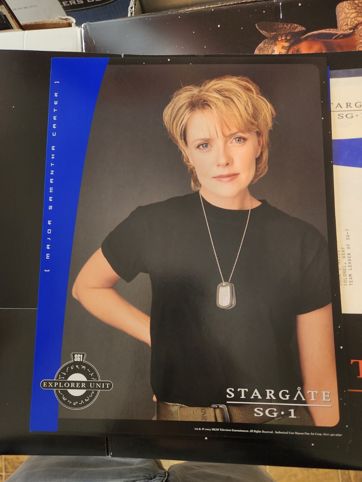 2003 Stargate SG-1 Explorer Unit Field Pack